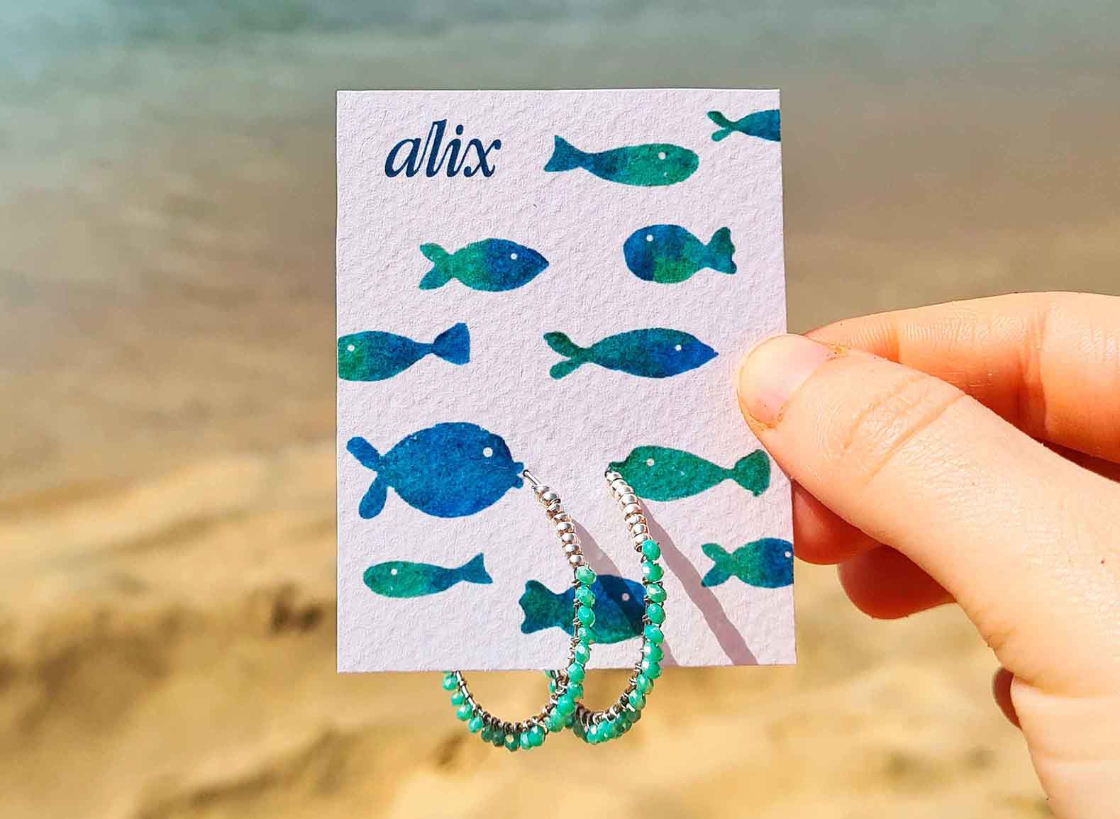 Foto del progetto di branding Alix