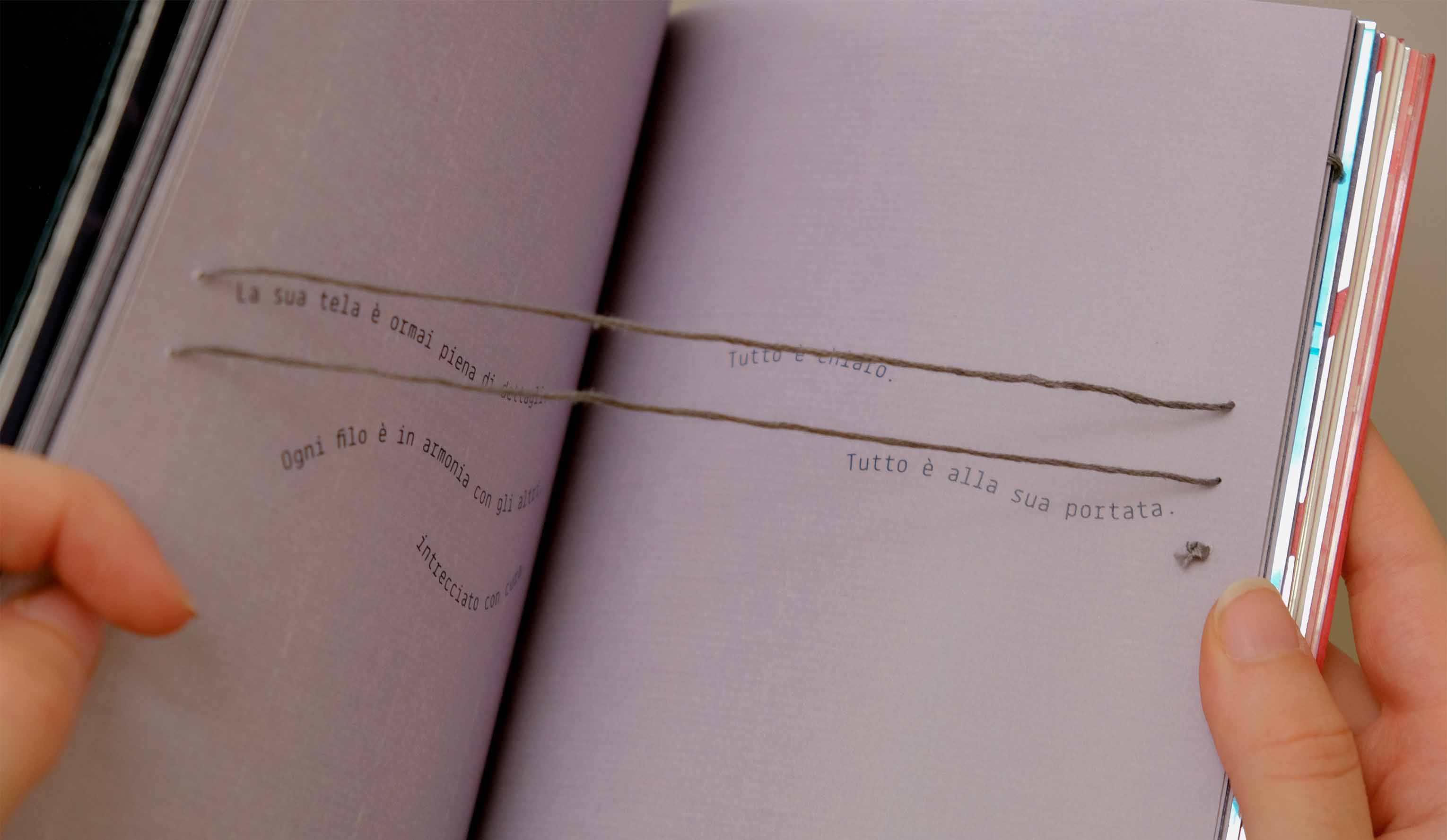 Foto dell'interno del libro Antitesi