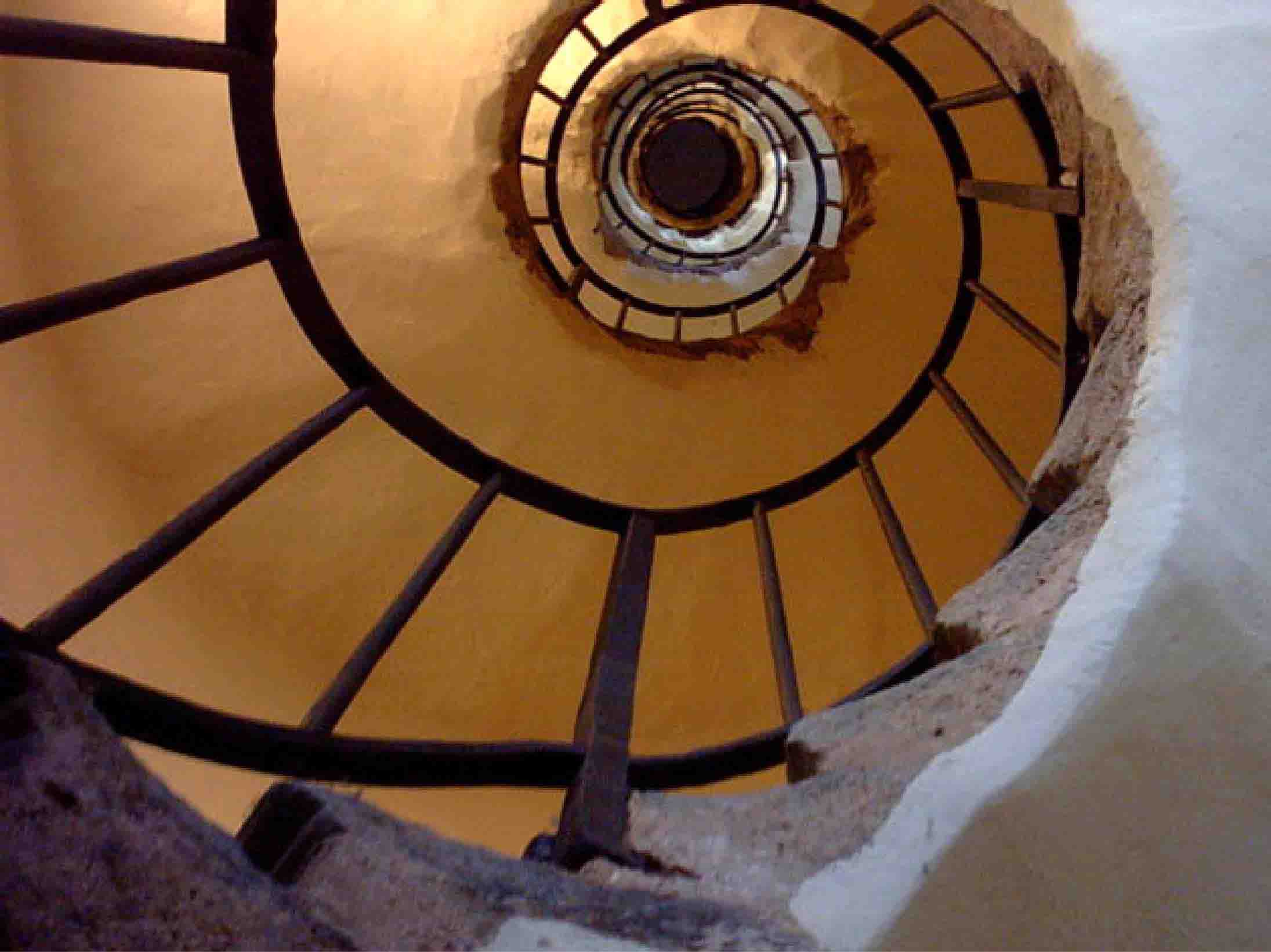 Foto della salita alla cupola della Basilica di Superga