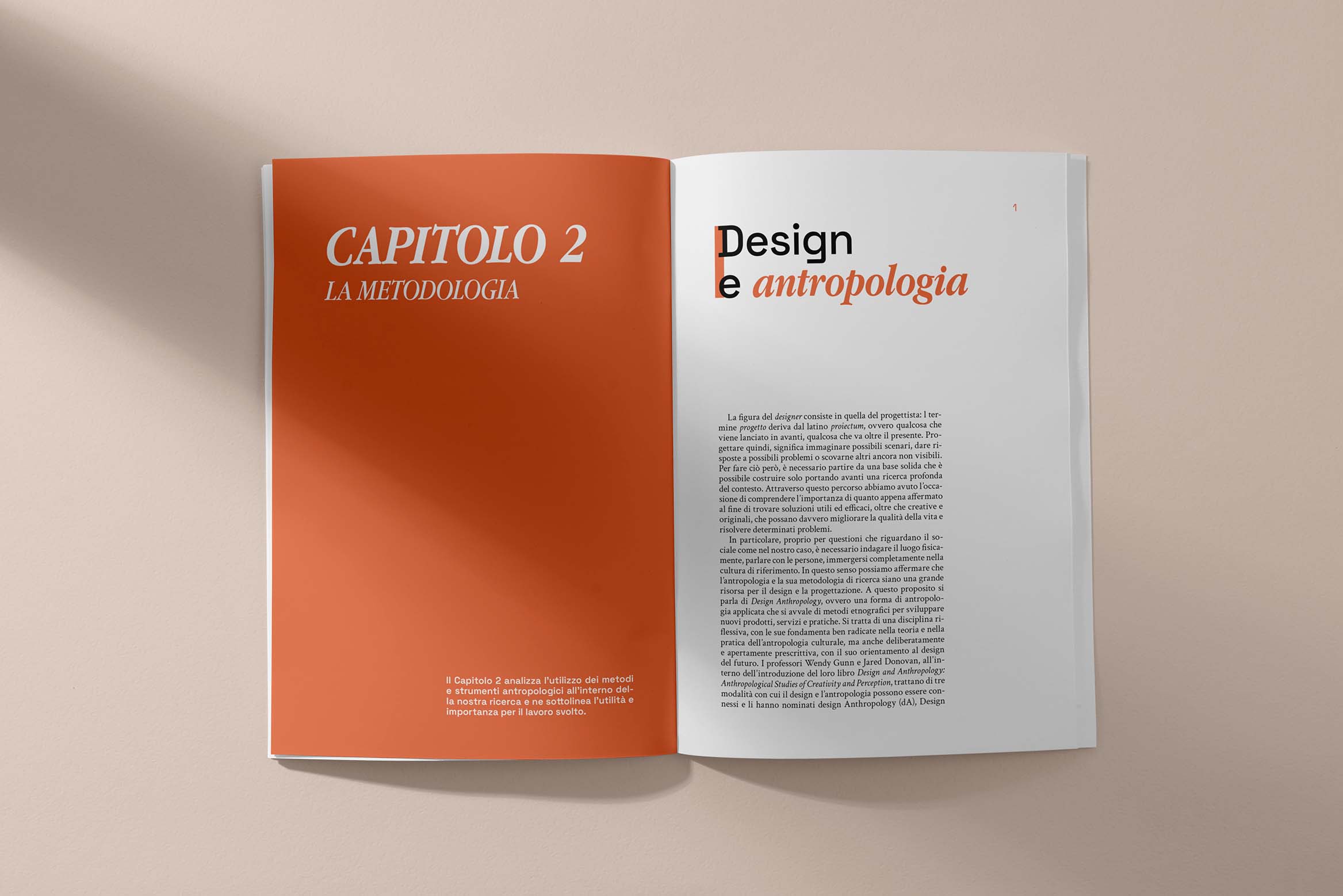 Mockup dell'interno del libro El Raval, un barrio de contrastes